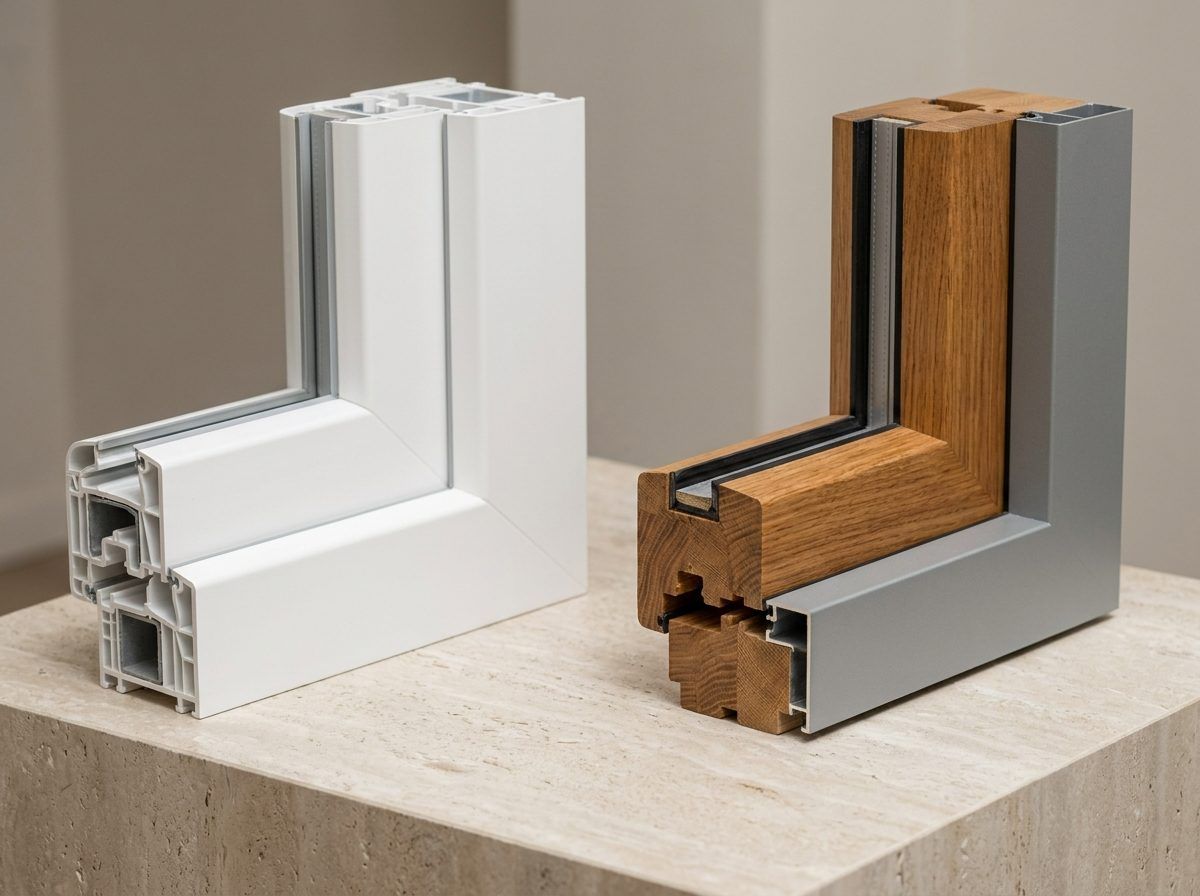 Kunststoff oder Holz-Alu?